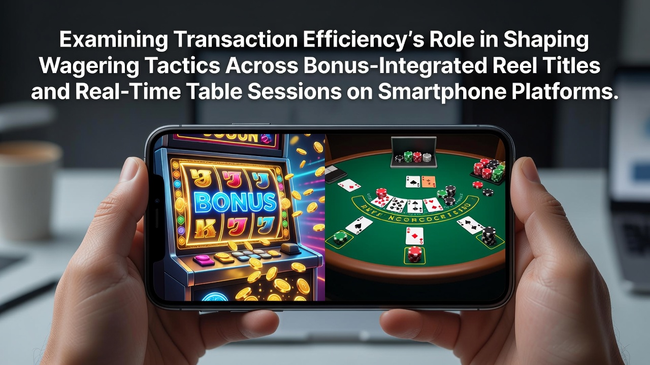 Transaktionseffizienz in mobilen Casino-Plattformen mit Fokus auf Slots und Live-Spiele