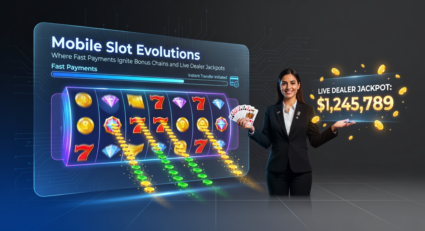 Moderne mobile Slot-Schnittstelle mit schnellen Zahlungsoptionen und explodierenden Bonus-Symbolen auf einem Smartphone-Bildschirm
