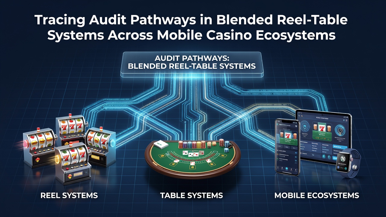 Audit-Pfadverfolgung in hybriden Walzen- und Tischsystemen mobiler Casino-Ökosysteme